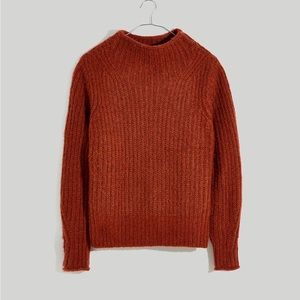 Madewell Loretto Mockneck Pullover Sweater Size Small
